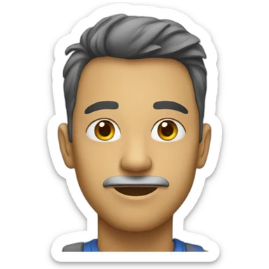 Personne avec pouce levé sticker