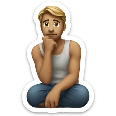 Thinking  sticker