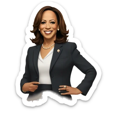 Kamala Harris ￼ sticker