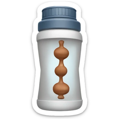protein shaker sticker