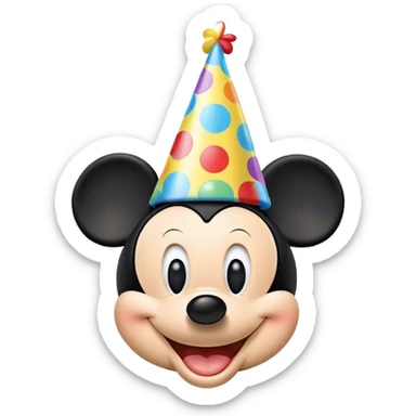 Disney happy birthday  sticker