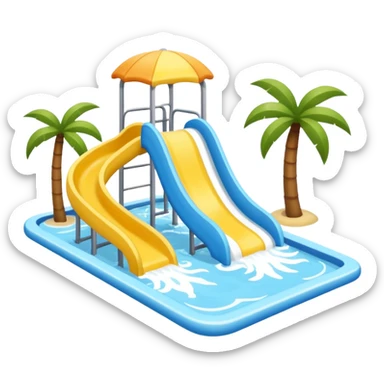 Water park  sticker