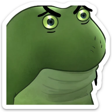 A Chinese girl with blue eyes and long dark hair  sticker