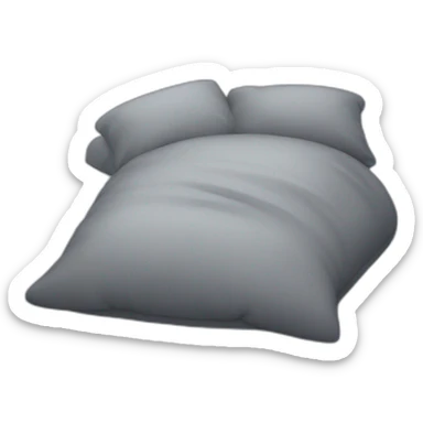 Chat gris qui dort sticker
