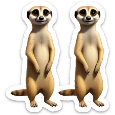 Meerkat sticker