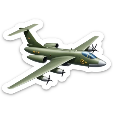 dron Military aircraft sticker
