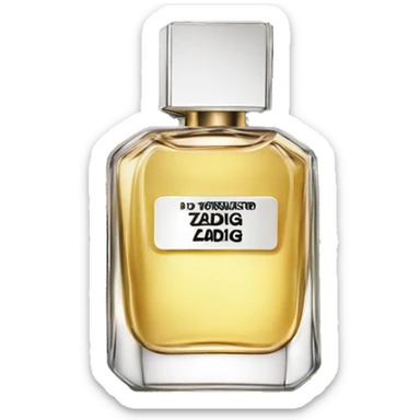 zadig & voltaire parfum  sticker