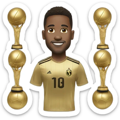 Ballon d'or soulever sticker