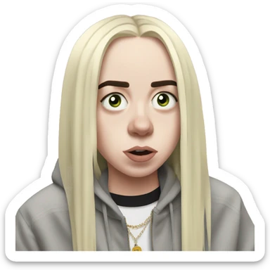 Billie eilish sticker