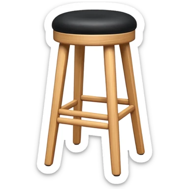 Bar stool  sticker