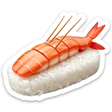 Sweet shrimp nigiri sticker