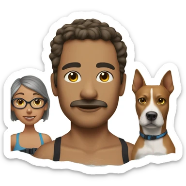 nilse, 43, swim, husband, two kids, dog sticker