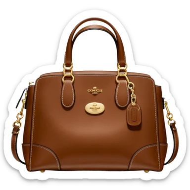 make a coach bag with the logo sticker