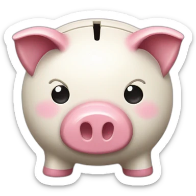 piggybank sticker