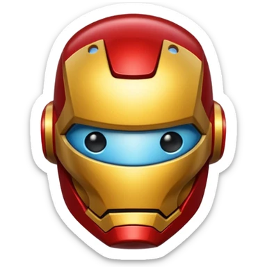 Ironman emoji sticker