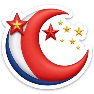 Çepni boyu  bayrağı sticker