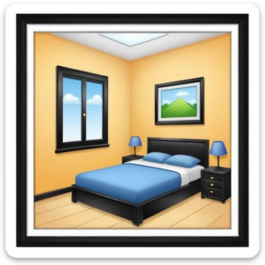 room background sticker