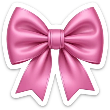 Cute bow  sticker