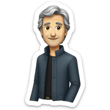 Jean-Luc Melanchon qui crie sticker