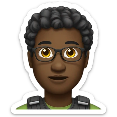 Nigeria tech personnel sticker