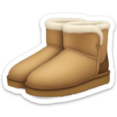 UGG slippers  sticker