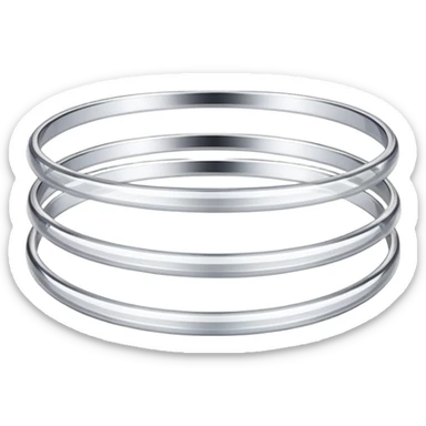 Transparent Bangles sticker