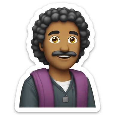 Expulsando Aire por la boca sticker