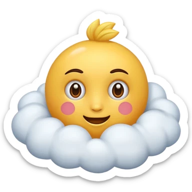 Deixe esse emoji 💤 branco sticker