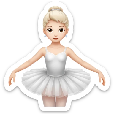 Ballerina sticker