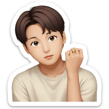 Jeon-Jungkook, member of BTS sticker