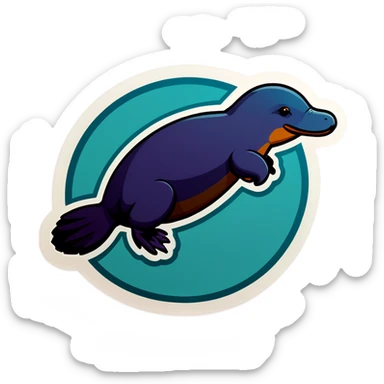 Platypus  sticker