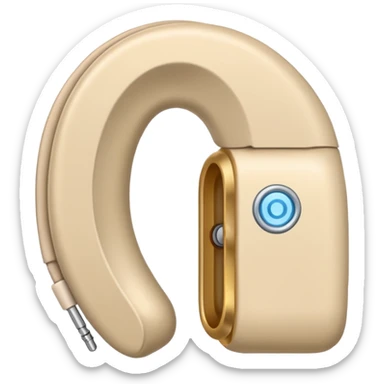 hearing aid sticker