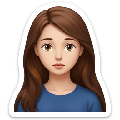 Une femme qui se doute sticker