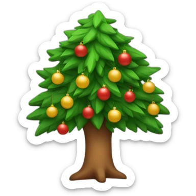 arbol navidad sticker