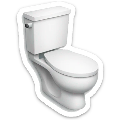 Skibid toilet sticker
