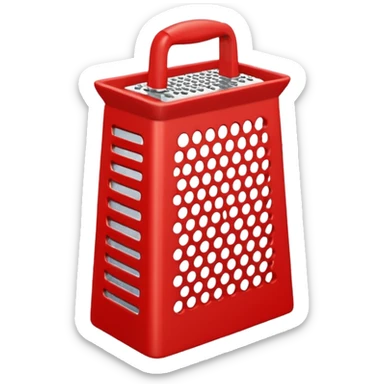 plastic grater sticker