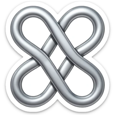 cute infinity emoji sticker