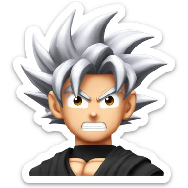 Goku Black Super Saiyan Rose  sticker