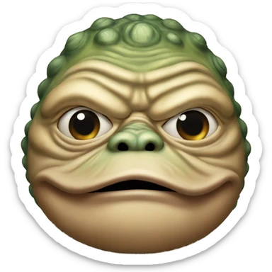 jabba the hutt sticker