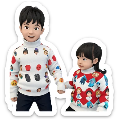 cozy moments with friends sticker