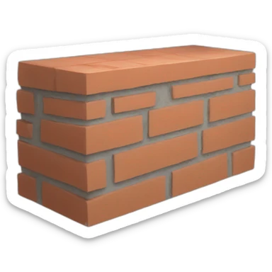 Masonry bricks sticker