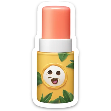 Summer fridays lip butter balm sticker