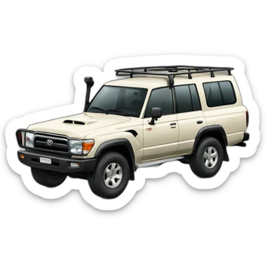 Toyota landcruiser sticker