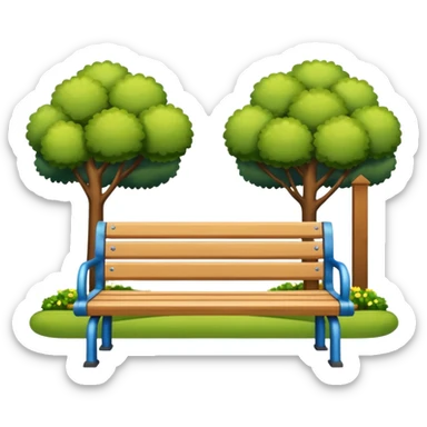 make a bench emoji sticker