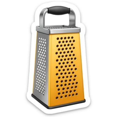 Grater sticker
