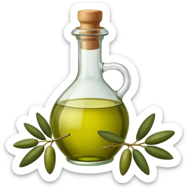 Olive oil sticker