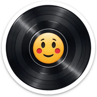 Vinyl Record sticker