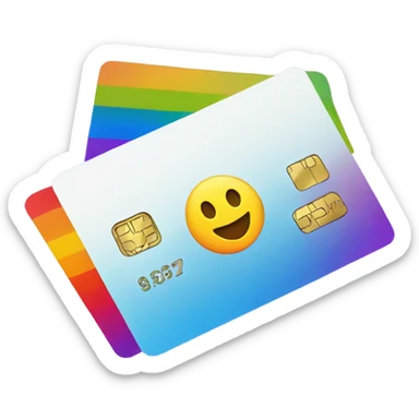 Lgbt credit card sticker