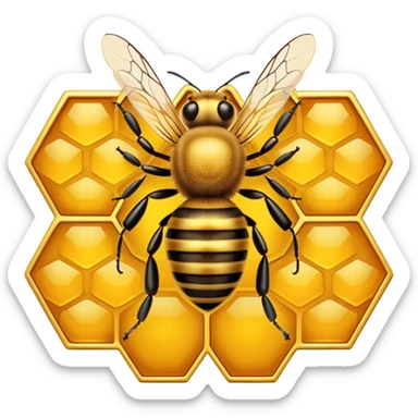 queen bee sticker