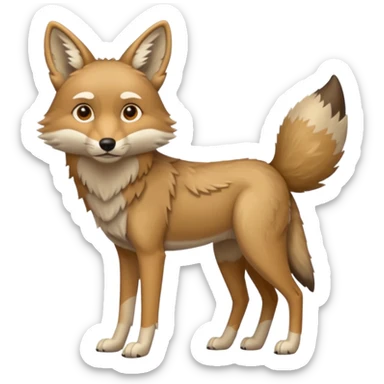 Coyote sticker